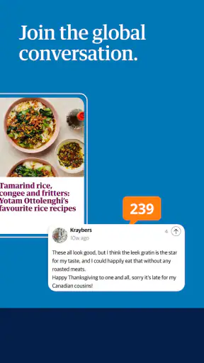The Guardian - Live World News screenshot
