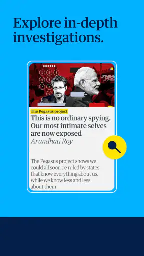 The Guardian - Live World News screenshot