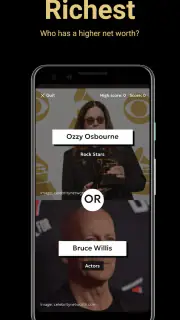 The Higher or Lower Game screenshot 6