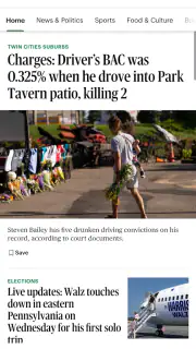 The Minnesota Star Tribune screenshot 1