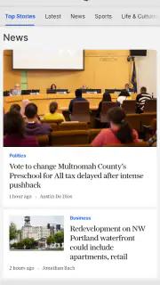 The Oregonian screenshot 4