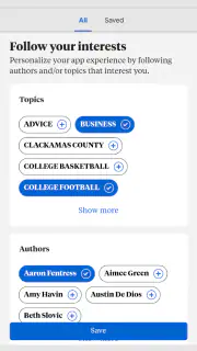 The Oregonian screenshot 5
