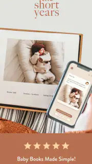 The Short Years Baby Book screenshot 1