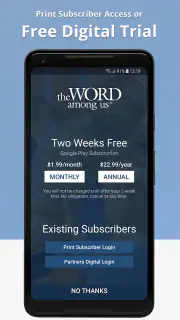 The Word Among Us Mass Edition screenshot 1