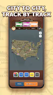 Ticket to Dice - Trains Tracks screenshot 2