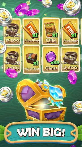 Tiki Solitaire TriPeaks screenshot