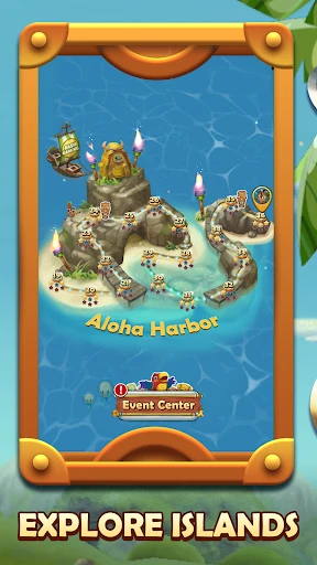 Tiki Solitaire TriPeaks screenshot
