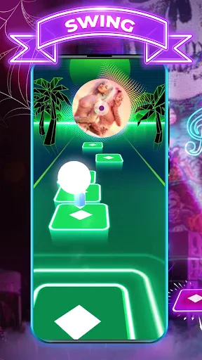 Tiles Hop EDM Rush Music Game screenshot