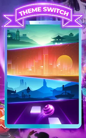 Tiles Hop EDM Rush Music Game screenshot