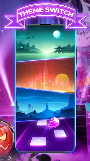 Tiles Hop EDM Rush Music Game screenshot