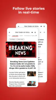 TOI English News, Daily ePaper screenshot 1