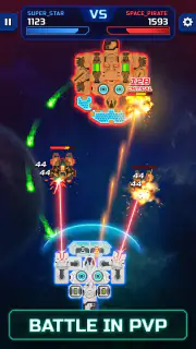 Tiny Space Arena: 1v1 battles screenshot 2