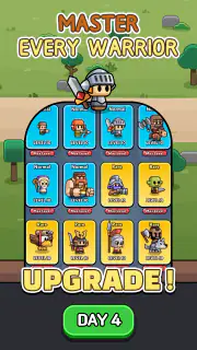 Tiny Warriors Rush - Idle TD screenshot 8