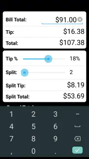 Tip Calculator screenshot 1