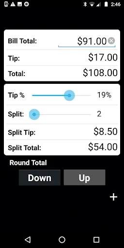 Tip Calculator screenshot