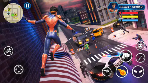 Titan Rope Hero: Vice City screenshot 5