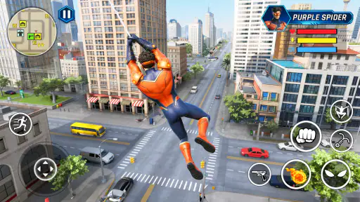 Titan Rope Hero: Vice City screenshot 7