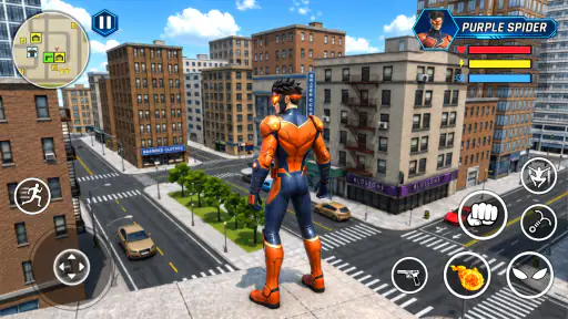 Titan Rope Hero: Vice City screenshot 8