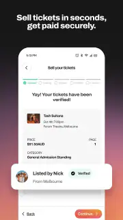 Tixel－Face Value Ticket Resale screenshot 4