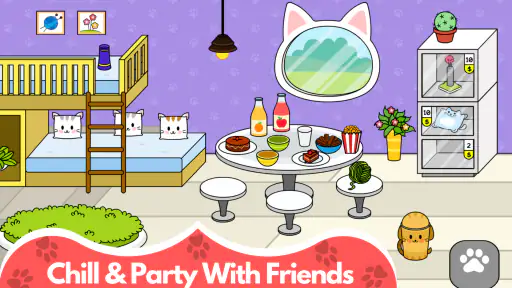 Tizi Cute Kitty: Pet Cat Games screenshot 3