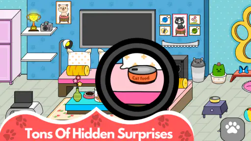 Tizi Cute Kitty: Pet Cat Games screenshot 8