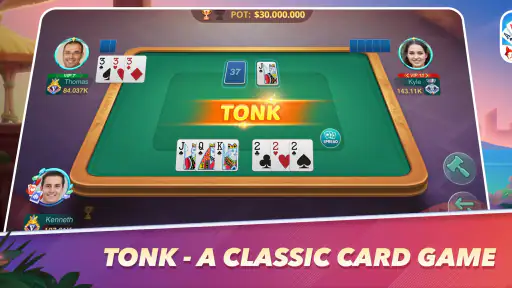 Tonk 12: Tunk Rummy ZingPlay screenshot 1