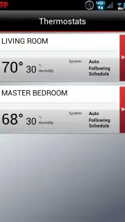 Total Connect Comfort screenshot 2