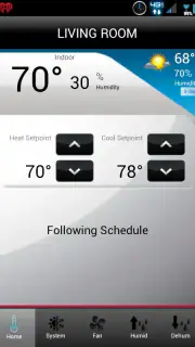 Total Connect Comfort screenshot 4