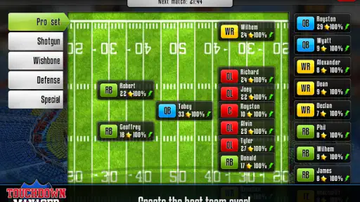 Touchdown Manager screenshot 3