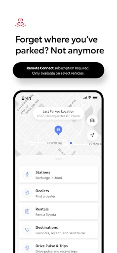 Toyota screenshot