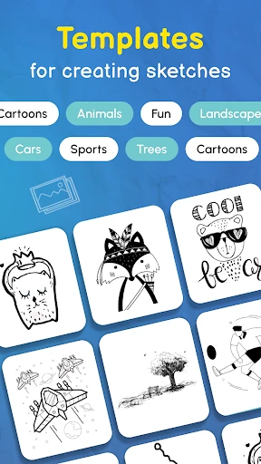 Trace Drawing－Sketch and Paint screenshot