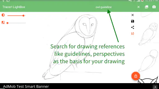 Tracer!  Lightbox tracing app screenshot 6
