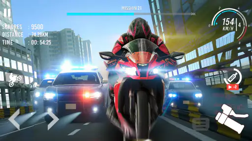 Traffic Bike Rider Rush screenshot 6