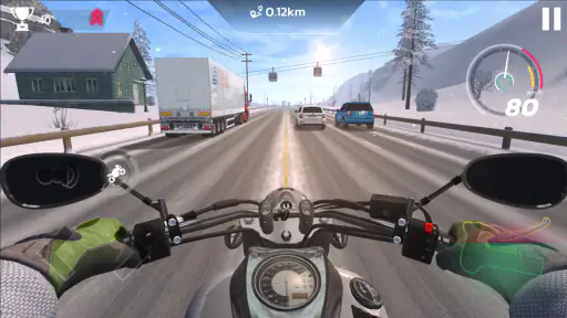 Traffic Moto Rider City screenshot 5