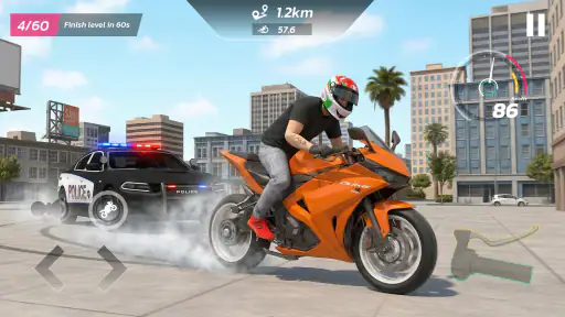 Traffic Moto Rider City screenshot 6