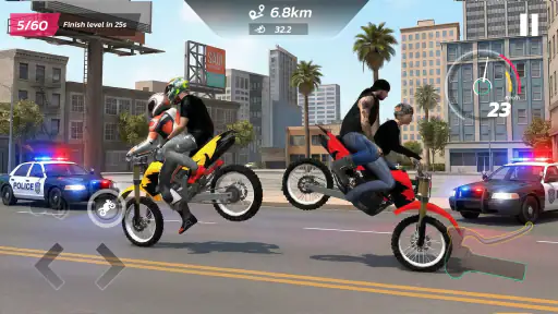 Traffic Moto Rider City screenshot 8