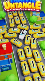 Traffic Untangle: Puzzle Roads screenshot 1