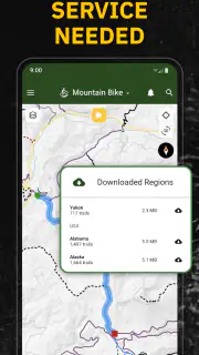 Trailforks screenshot 5