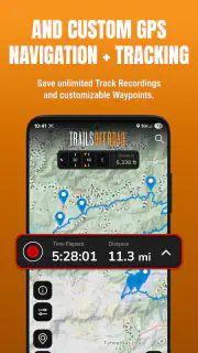 Trails Offroad: Offline Maps screenshot 3