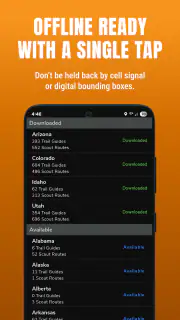 Trails Offroad: Offline Maps screenshot 5