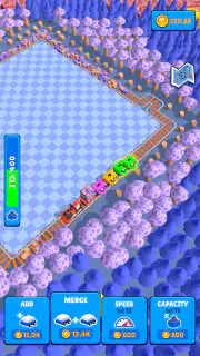 Train Miner: Idle Railway Game screenshot 2