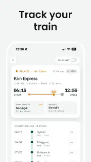 TrainKothai - BD Train Tracker screenshot 1