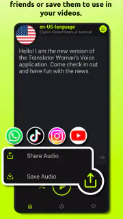 Translator Woman's Voice - TTS screenshot 3