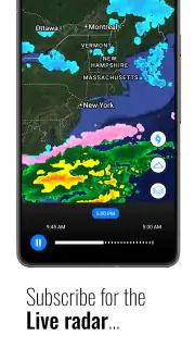 Transparent clock and weather screenshot 6