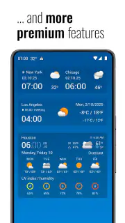 Transparent clock and weather screenshot 7