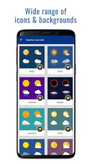 Transparent clock weather Pro screenshot 7