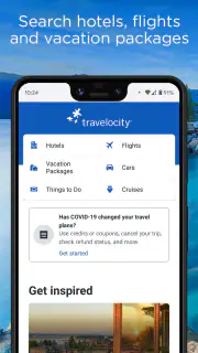 Travelocity Hotels & Flights screenshot 1