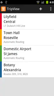 TripView screenshot 1