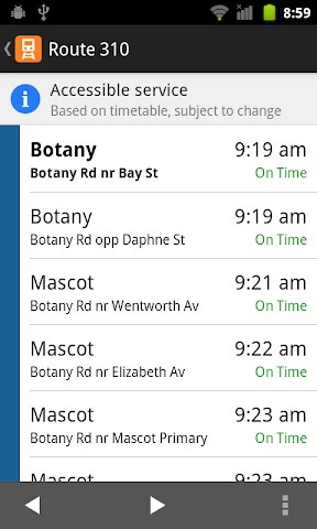 TripView screenshot