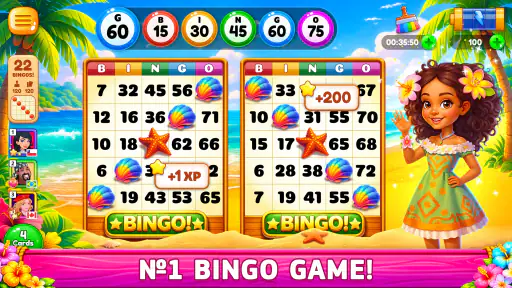Tropical Bingo & Slots Games screenshot 1
